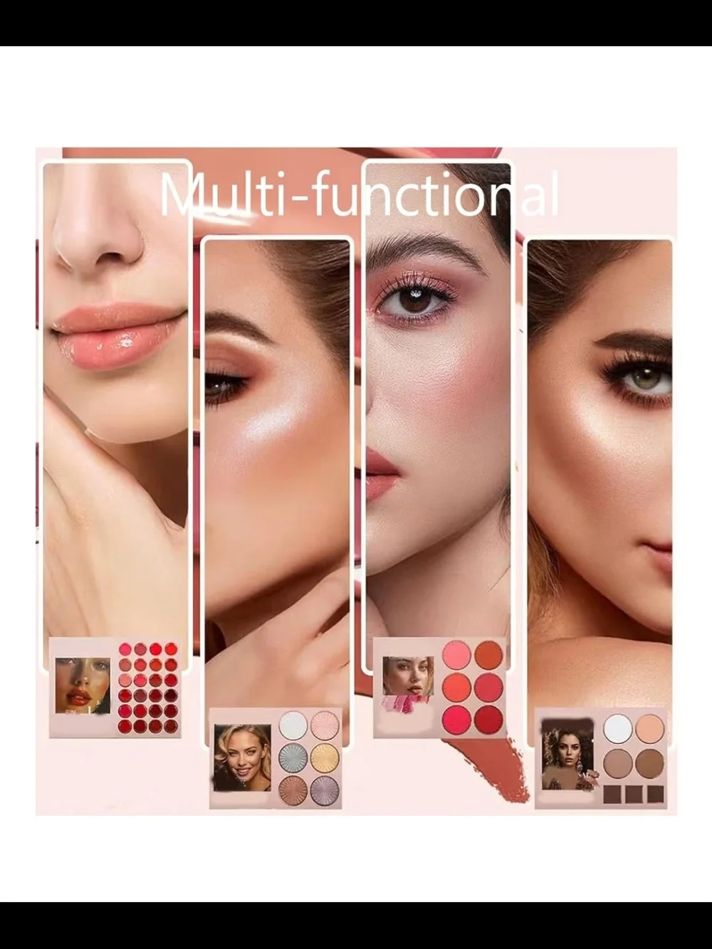 The URATM Beauty 5-Layer Makeup Book Palette